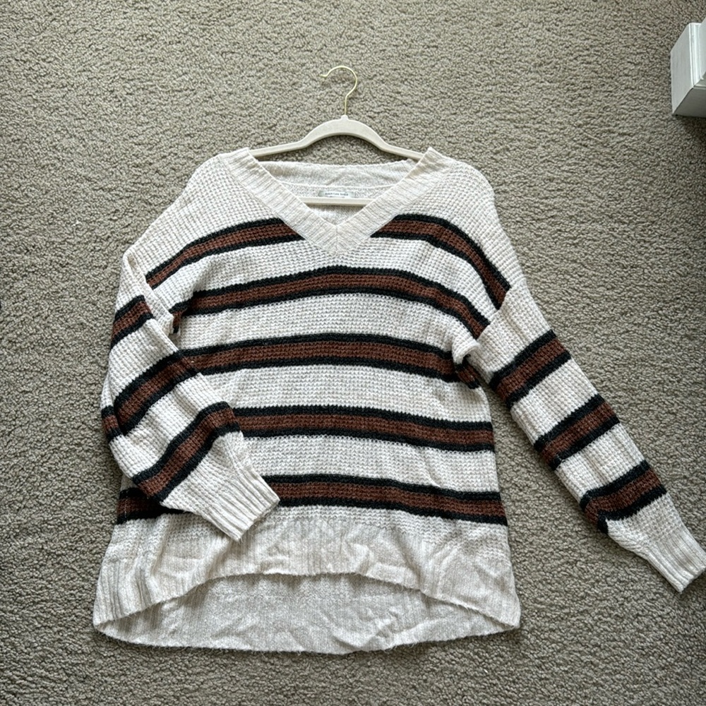American Eagle stripped sweater